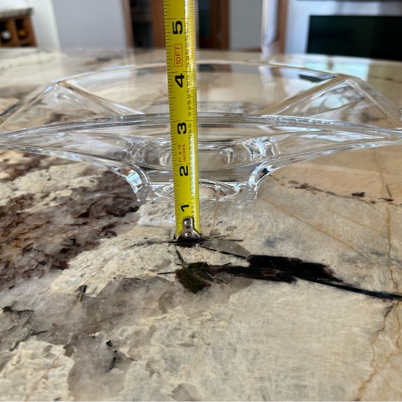 Nambe - Crystal Planar Rectangular Bowl w/Original Box - Picture 5 of 7